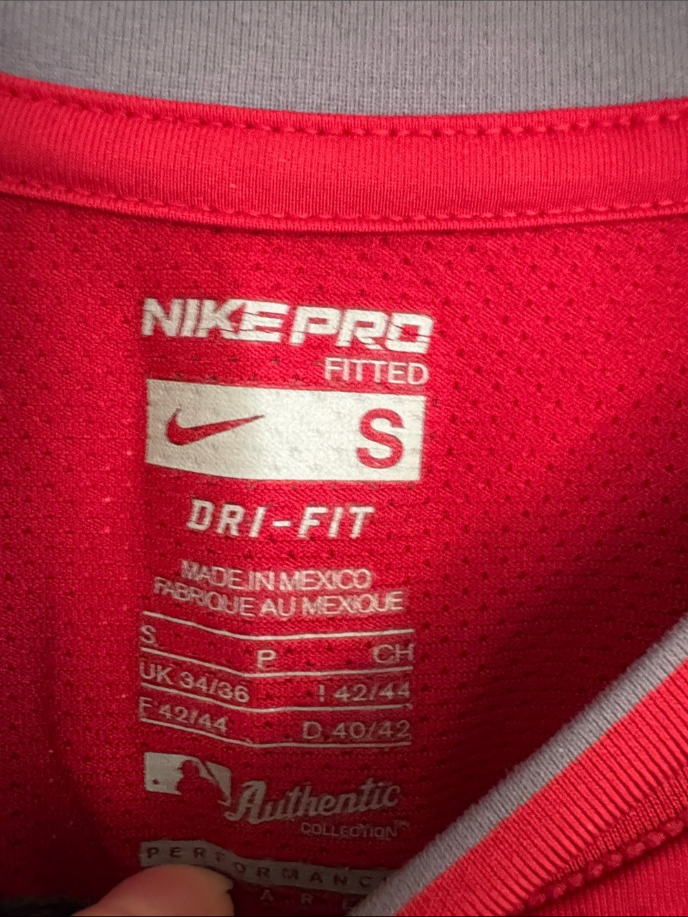 NIKE Pro Dri-Fit Authentic Collection Performance Compression Shirt Size Small - Picture 6 of 6